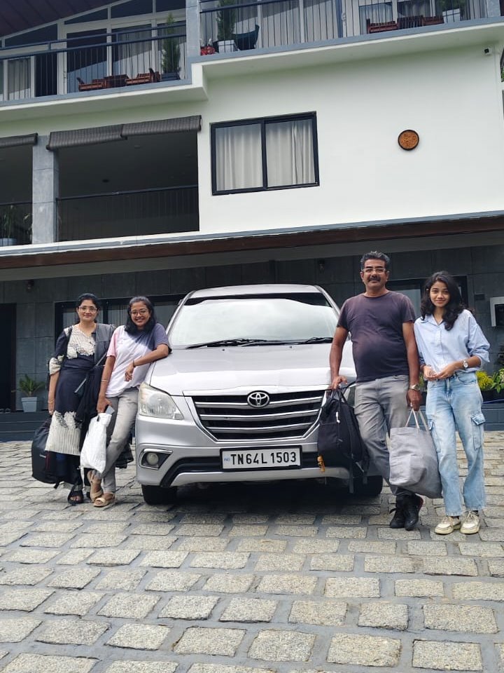 Family holiday trip with Sri Kamatchi Amman Travels Toyota Innova