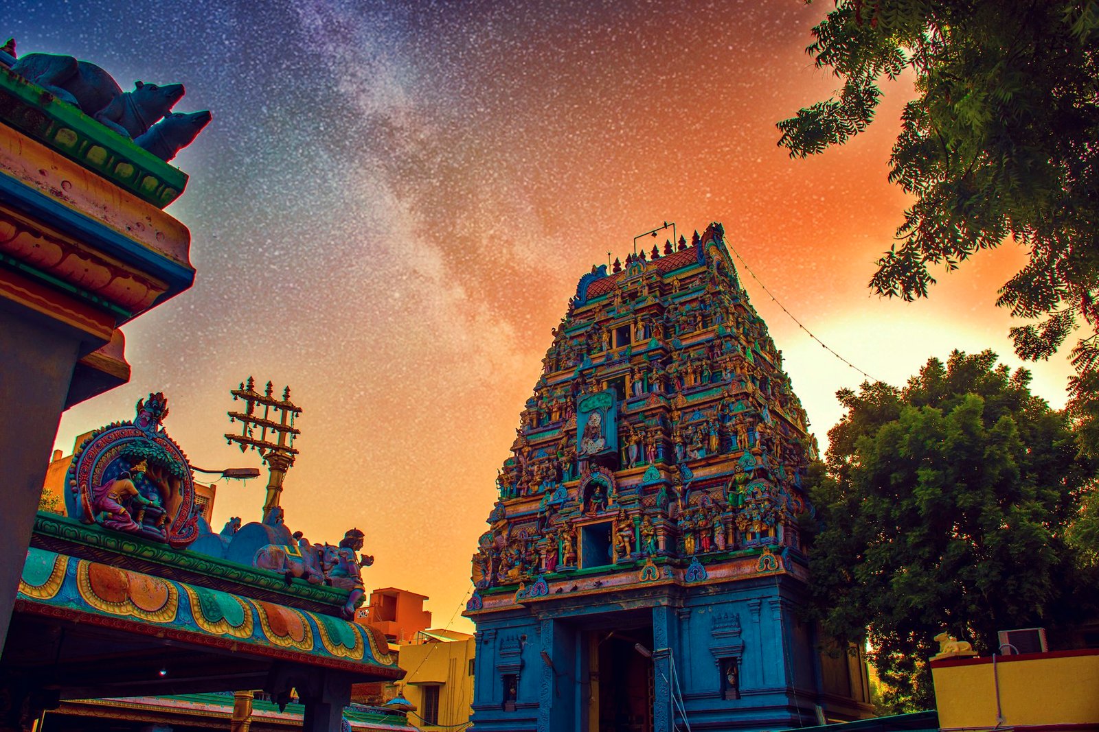 South Indian temple tour from Theni